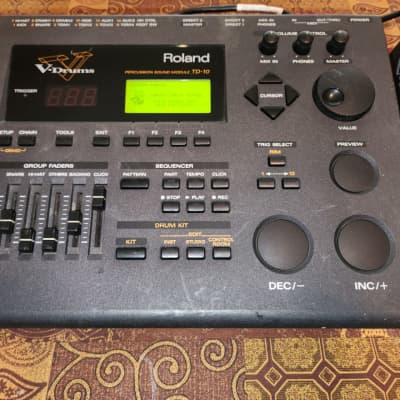 FREE SHIPPING!  TWO Roland TD-10 Drum Modules 1 EXPANDED w/ Headphones image 4