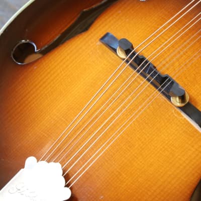 2021 Gibson F5G Artist Mandolin Dark Burst + Hard Case image 7