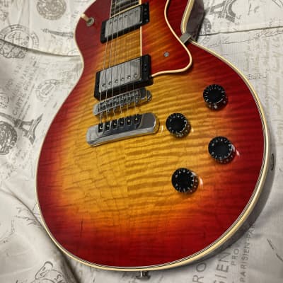 Heritage H-150 Deluxe Cherry Sunburst Kalamazoo R9 Bookmatched AAA Flame Top One of a Limited Run! image 7