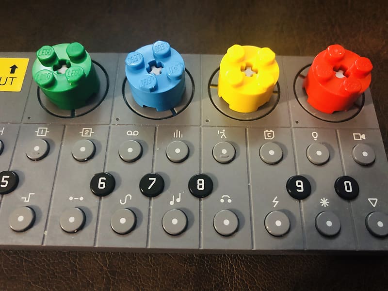 OP-Z Lego - Colour Coded Knob Set Upgrade 4 knobs plus