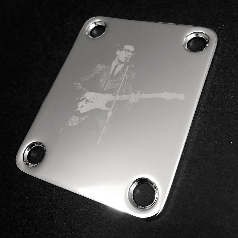 GUITAR NECK PLATE Custom Engraved Etched Fits Fender Reverb UK