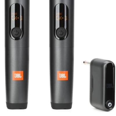 JBL Wireless Microphone System 2 Pack Bundle with Watson Rapid