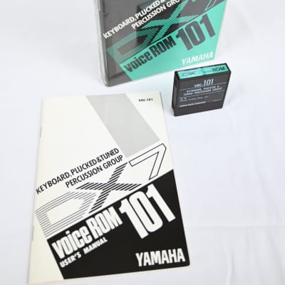 YAMAHA ヤマハ ROM 2 DATA CARTRIDGE DX7 Yamaha Data Rom 2 Cartridge For DX7 Percussive Synth Complex