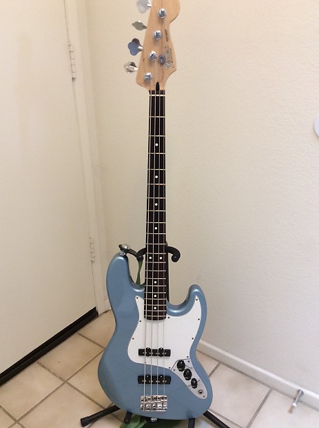 Fender Jazz Bass Made In Mexico 2002 Lake Placid Blue | Reverb