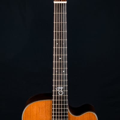 Santa Cruz 1934 OMC Custom Master Brazilian Rosewood and Fort Ross Chapel Redwood NEW image 10