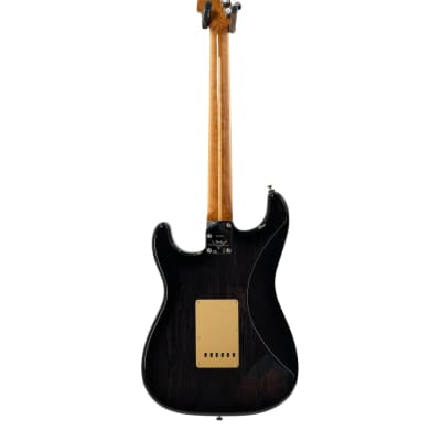 Fender American Custom Strat NOS, Maple Neck - Ebony Transparent image 5