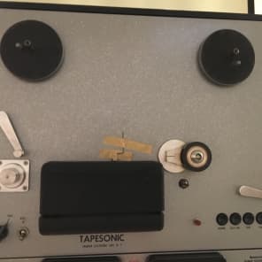 Tapesonic stereo portable reel to reel 10.5 inch, restored plug and play image 3