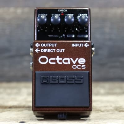 Reverb.com listing, price, conditions, and images for boss-oc-5-octave