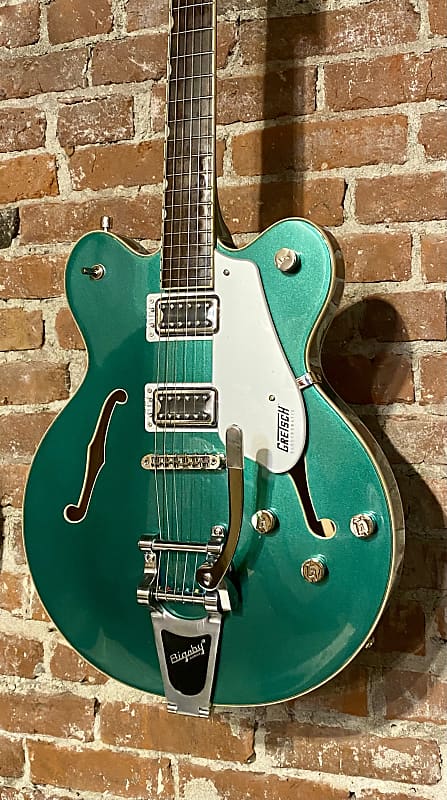 Gretsch G5622T Electromatic Center Block Double-Cut - Georgia Green, Support Small Music Shops image 1