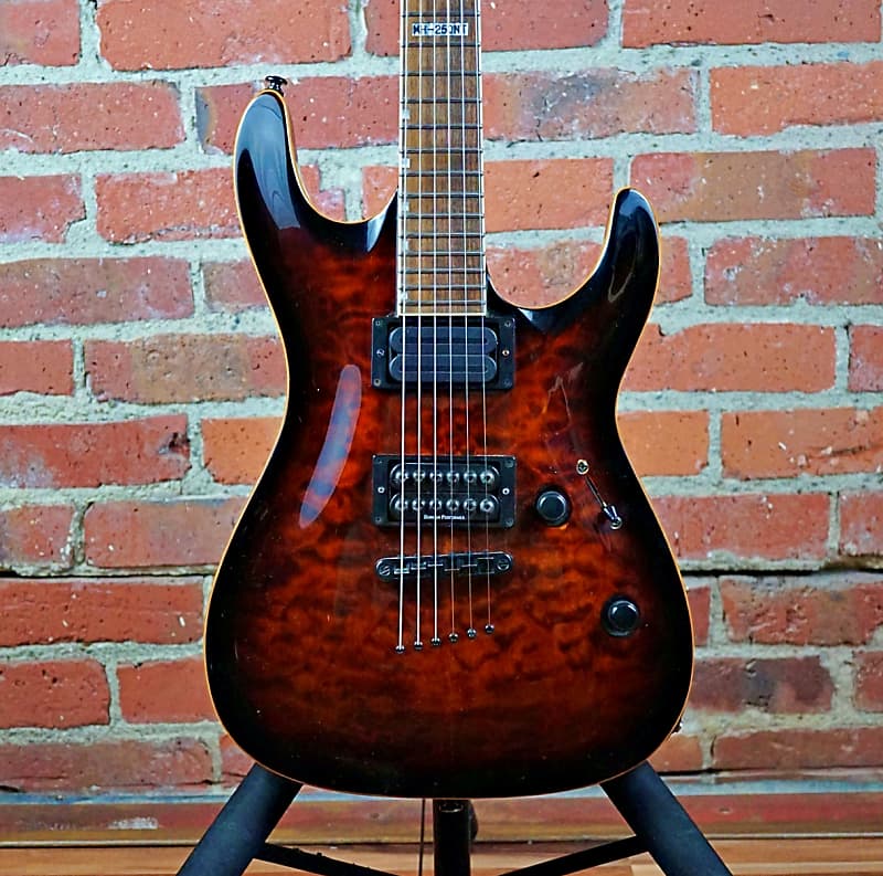 ESP LTD MH250NT MH 250 2006 Brown Burst W Case