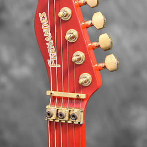 Fernandes LA-115KK L'Arc-en-Ciel Ken Signature Model Red