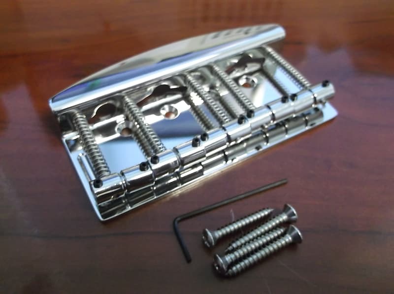 Hipshot 5 String Vintage Bass Bridge Stainless Steel 750 Reverb 8327