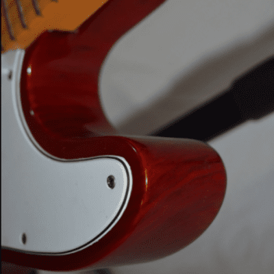 Fender Telecaster Bigsby Custom Electric Guitar Cherry Stain Roadrunner HSC NOCASTER Tele image 9