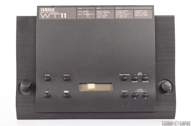 YAMAHA WT-11 ウインドシンセサイザー ウインドトーンジェネレーター Yamaha WX11 Wind Synth Tone Generator MIDI Controller