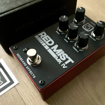 Reverb.com listing, price, conditions, and images for redbeard-effects-red-mist-mkiv