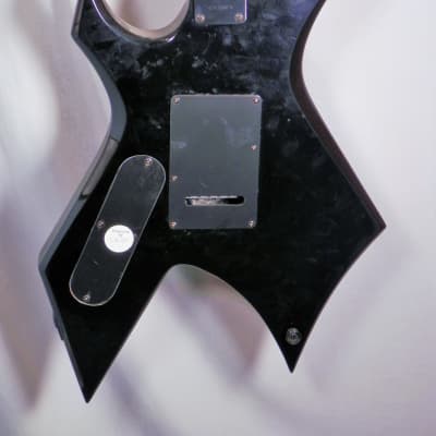 B.C. Rich Bronze Series Warlock Black Kerry King Signature electric guitar used image 10