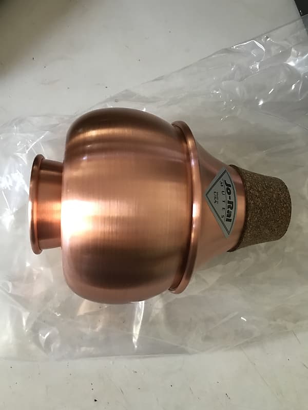 Jo Ral TPT2C Trumpet Bubble Mute, Copper Reverb