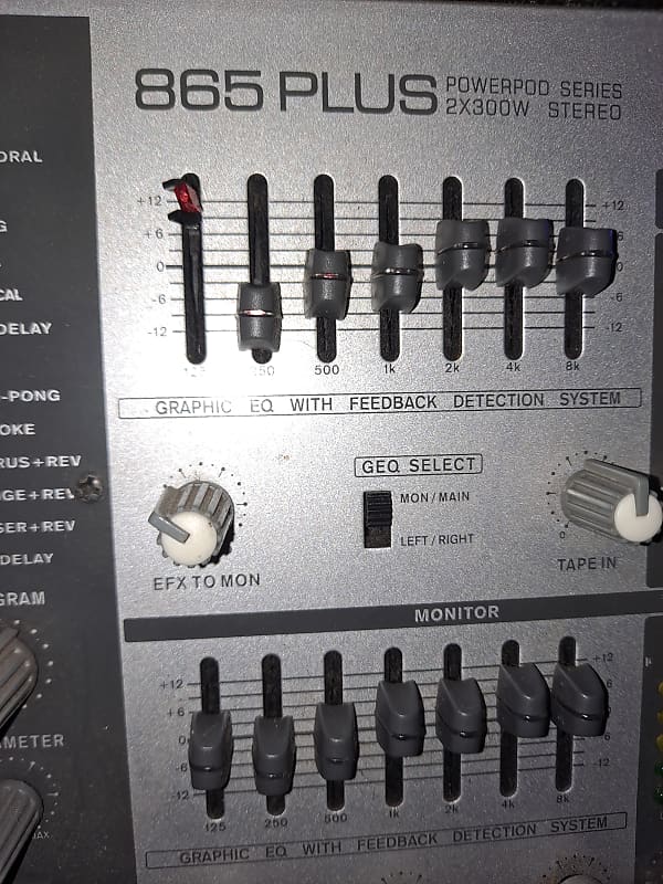Phonic 865 plus Reverb