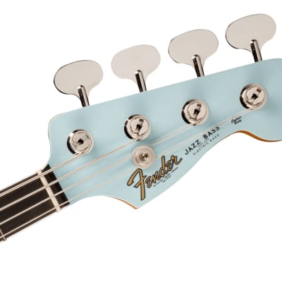 Fender Gold Foil Jazz Bass - Sonic Blue image 3