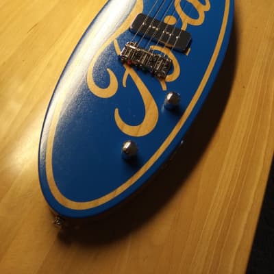 Custom Ford Blue Oval guitar image 1