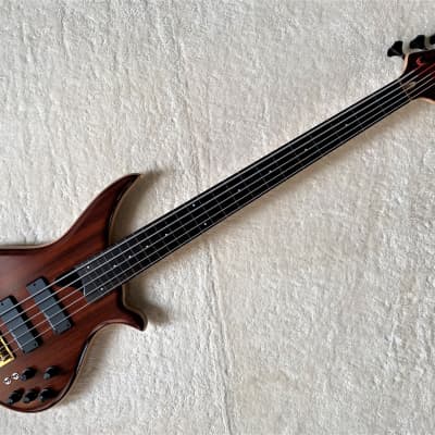 Tune TWB-5 Standard HY-Ⅲ 2021 - Natural 5-string fretless bass | Reverb