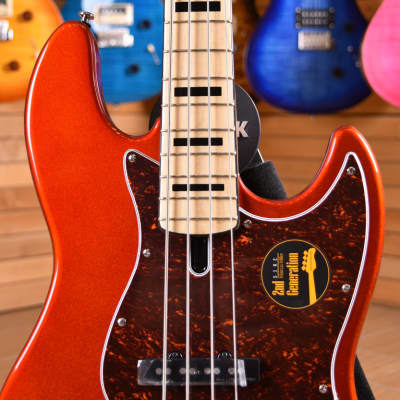 Sire Marcus Miller V7 Vintage Swamp Ash 2nd Generation Maple Neck Bright Metallic Red image 8