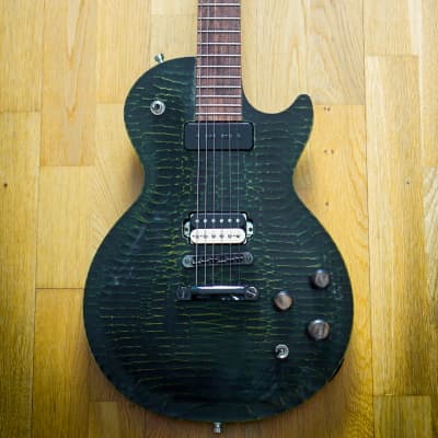 Gibson les paul bfg gator deals green