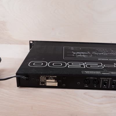 Roland SDE-2500 MIDI Digital Delay 100V Made in Japan image 8