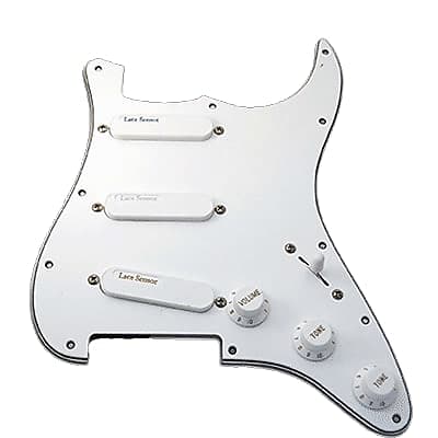 Lace Sensor Ultimate Triple Loaded Pickguard - White