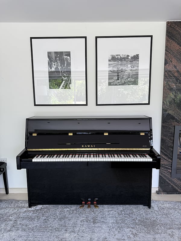 Kawai K-15E 2019 - Polished Ebony image 1