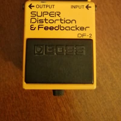 初期 BOSS DF-2 SUPER DISTORTION&FEEDBACKER DIY Boss DF-2 Super Distortion & Feedbacker Guitar Effects
