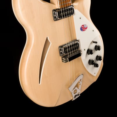 Rickenbacker 360 Mapleglo Semi Hollow Guitar With Case image 10