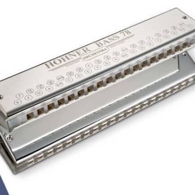 HOHNER Bass 78 - Orchestral Bass Harmonica - NEW! image 4