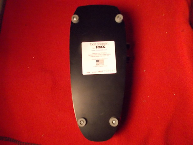 RARE RED FOXX FOOT PHASER STUDIO MODEL 7 EFFECTS PEDAL