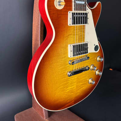 Used Gibson Les Paul Standard 60s Iced Tea REPAIRED HEADSTOCK w/case TSU19779 image 4