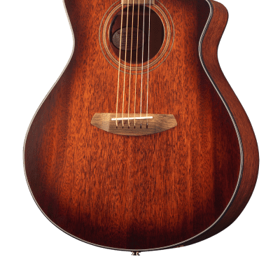 Breedlove Wildwood Concert CE African Mahogany- African mahogany  2021 Whiskey Burst Satin for sale