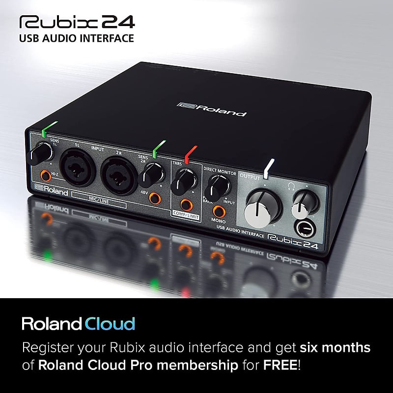 Roland Rubix 24 USB Audio Interface - 2 In/4 Out (RUBIX24)