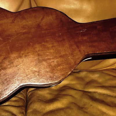 SAMICK LC-015G classical guitar and hard-shell case, 70's-80's, - natural with gloss coating. image 19