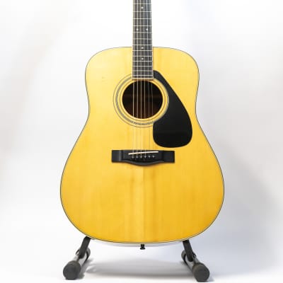 Yamaha FG-301B Orange Label Jumbo Dreadnought Acoustic Guitar w/ Case - Natural image 1