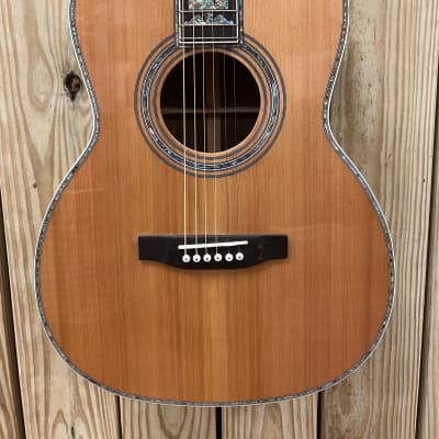 OOO PARLOR FORTY FIVE Floral PARLOR model acoustic guitar 2024 - Natural inlays galore image 2