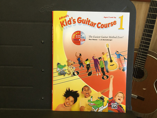 Alfred 00-18450 Kid's Guitar Course 1 Book/CD image 1