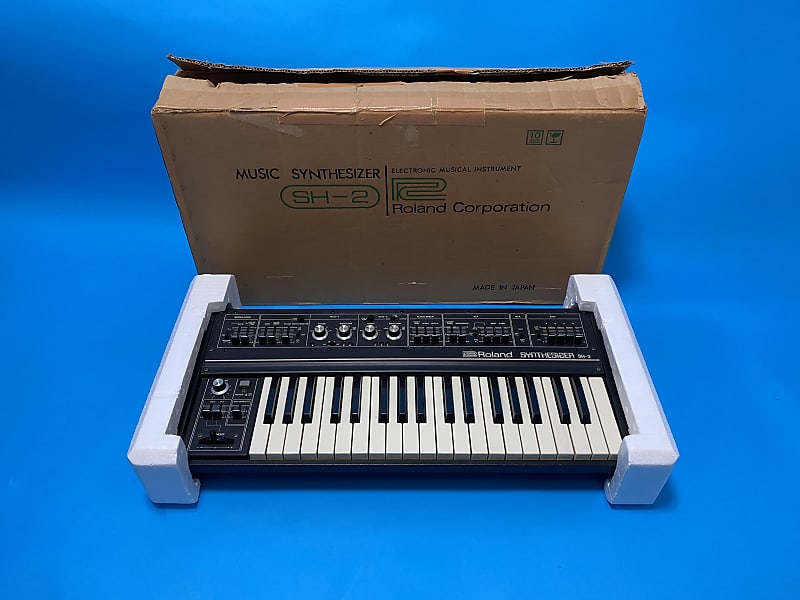 Boxed Roland SH-2 37-Key Synthesizer, serviced ! | Reverb UK