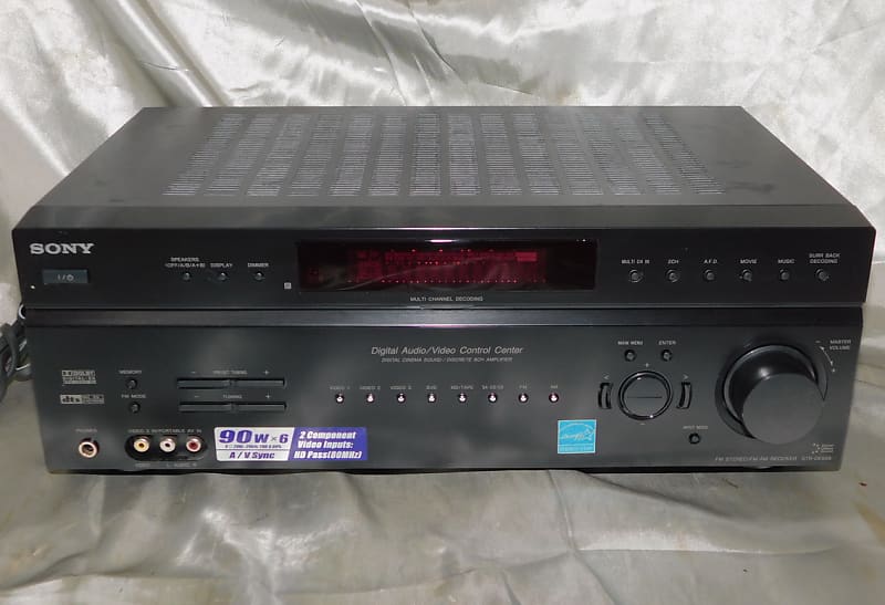 Sony STR-DE598 receiver  			