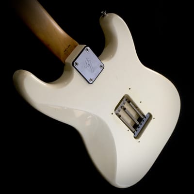 LEFTY! Vintage Fender MIJ ST67 Custom Contour Body Relic Strat Body Hendrix Blonde Guitar CBS Reverse HSC image 12