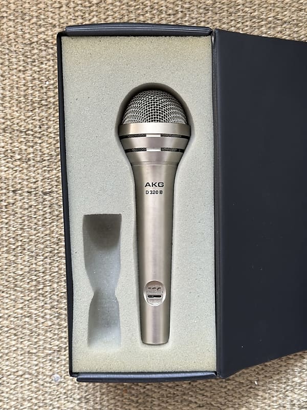 Vintage 1980's Philips SBC 3036 dynamic cardioid microphone Low Z