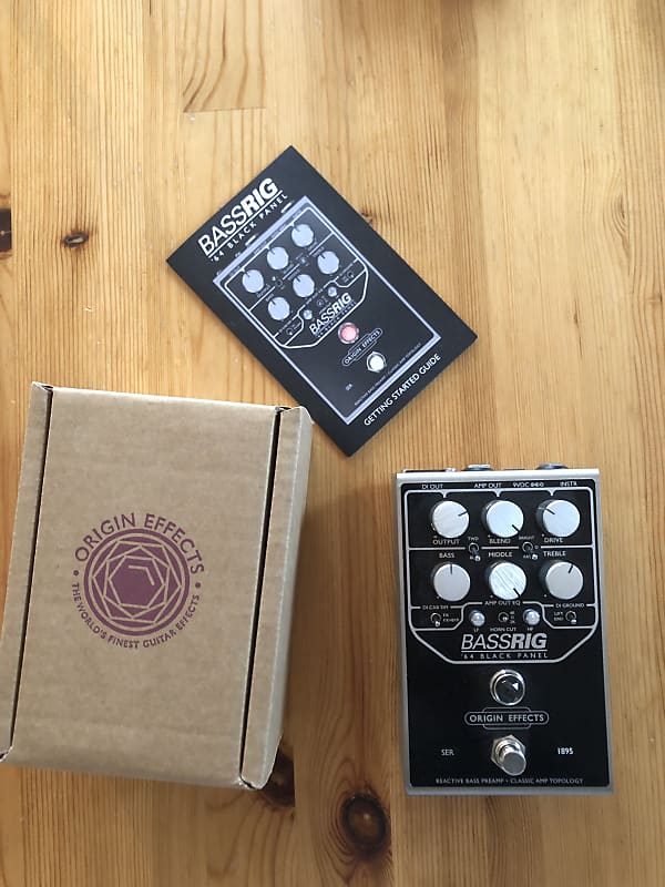 Origin Effects BASSRIG '64 Black Panel