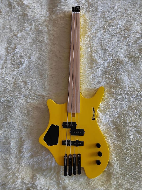 4 Strings Fretless Neck Thru Short Scale Bass /6 Strings Reverb UK