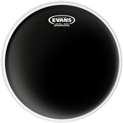 Evans Black Chrome Tom Batter Head - 10 inch image 1