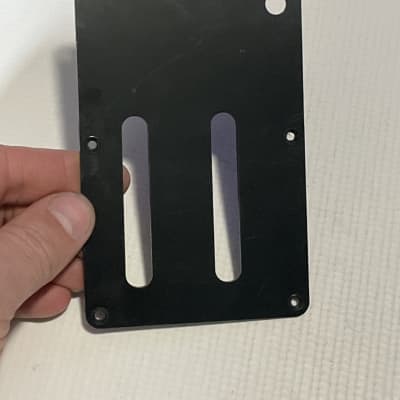 2000's Indonesia Ibanez RG Series Guitar Black Tremolo & Electronics Cavity Backplate Set image 4