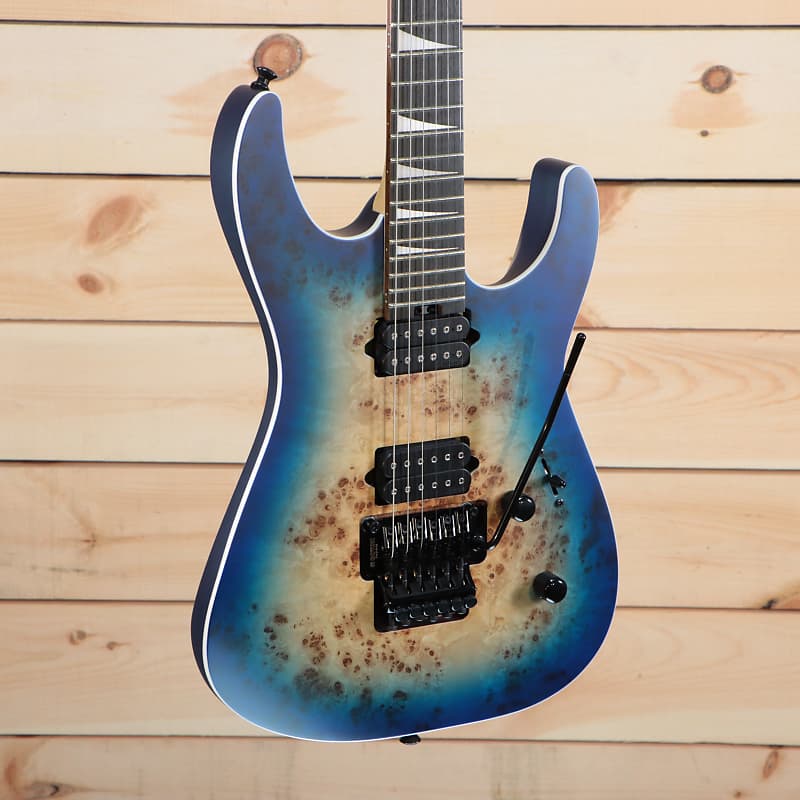 Jackson MJ Series Dinky DKRP - Transparent Blue Burst